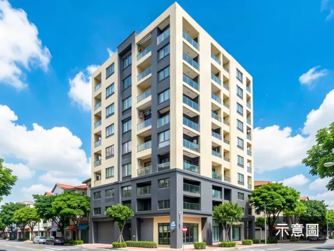 南區商圈 2房全新屋 近市場
