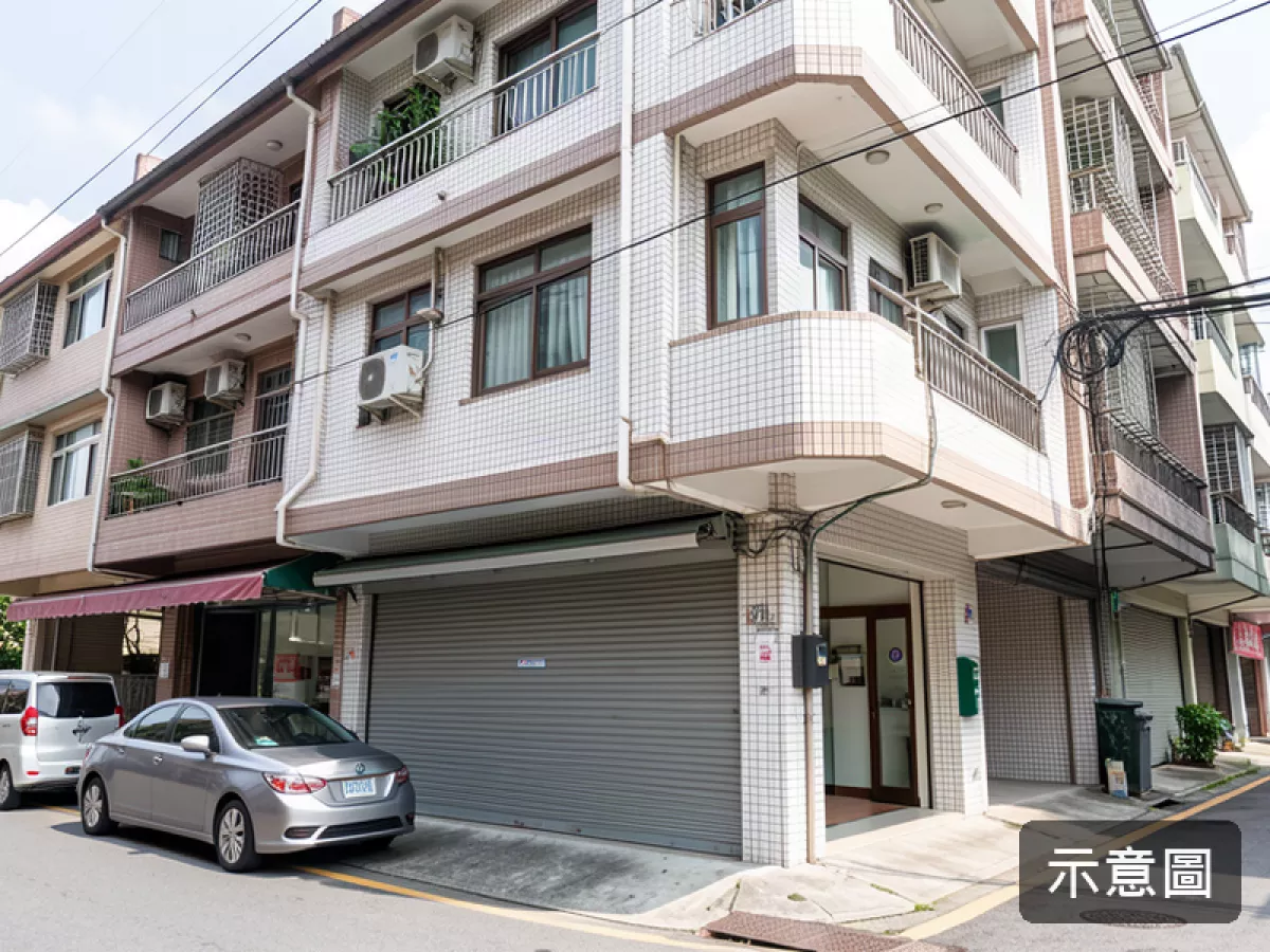 高鐵站旁 透天店面住家四樓